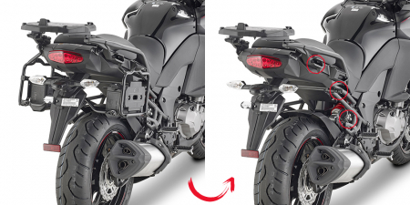 GIVI SPEC.RAPID RELEASE SIDE CASE 322-PLR4120