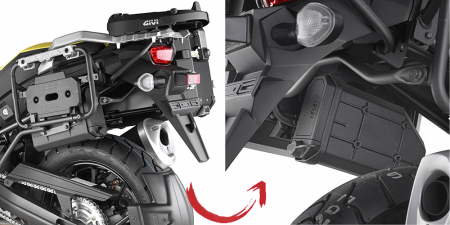 GIVI KIT TO FIX S250 ON PL3114CAM 322-TL3114KIT