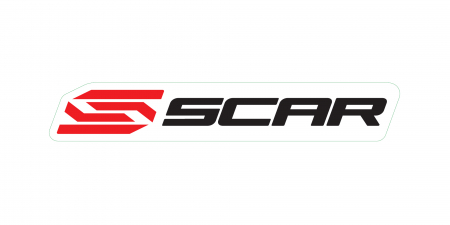 SCAR BIKE STICKERS - DIMENSIONS : 120*20MM - PACK OF 5 STICKERS S430-S1