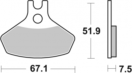 SBS JARRUPALAT RACING SINTERED 23-907RSI