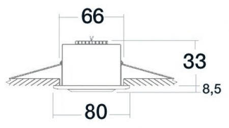 OSCULATI MEROPE INTERIOR LIGHT,POLISH. M13-436-01