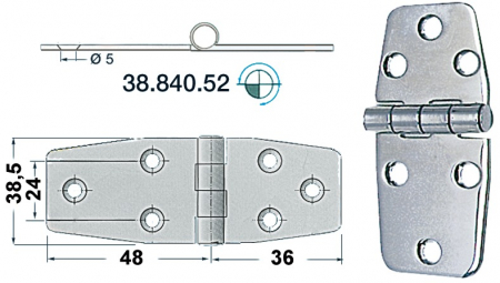 S.S SARANA 88X38 MM M38-840-52