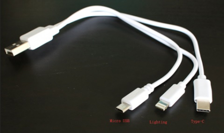 HYPER SMART START 3-IN-1 TYPE-C USB CABLE 14-956