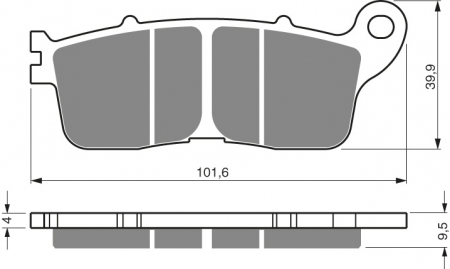 GOLDFREN JARRUPALAT 323 CERAMIC CARBON AD 48-12-323