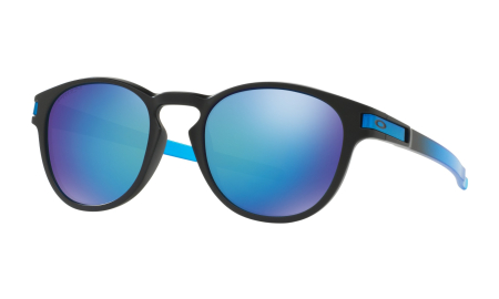 *OAKLEY  SUNGLASSES VALENTINO ROSSI EDIT. LATCH 46 MTT BLK W/ CHROME IRID 672-9265-1853