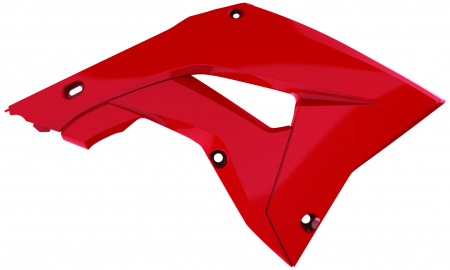 POLISPORT RESTYLING RADIATOR SCOOPS CR125/250(02-07) CRF(18) STYLE RED CR04 (6) 176-8421600001