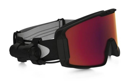 OAKLEY GOGGLES LINE MINER MATTE BLACK PRIZM INFERNO TORCH IRIDIUM 670-7070-09