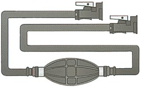 OSCULATI, POLTTOAINELETKU+LIITIN (2KPL NAARAS) MERCURY M52-731-79