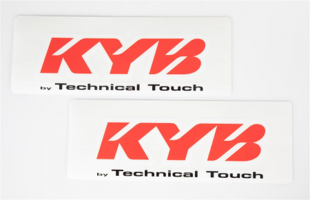 KYB STICKER SET FF KYB BY TECNICAL TOUCH 2017 RED PRD 451-170010000302