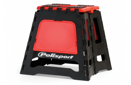 POLISPORT MOTOSTAND VARIKKOPUKKI MUSTA/PUNAINEN (5) 9-596-2