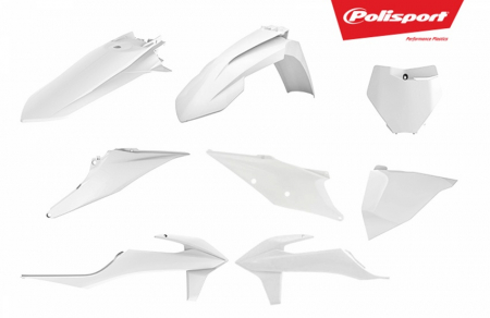 POLISPORT PLASTIC KIT SX/SXF 19- VALKOINEN -> 178-90913 178-90809