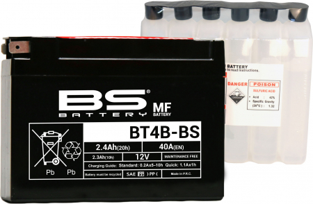 BS BATTERY  BT4B-BS MF (CP) MAINTENANCE FREE 140-300625