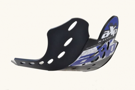 AXP SKID PLATE BLACK/BLUE STICKER YAMAHA YZ250F 14 397-AX1296