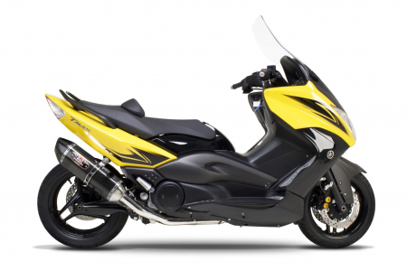YOSHIMURA FULL SYSTEM YAMAHA TMAX 500 2008-11 RACE R-77 FS SS-CF-CF 31-1390002