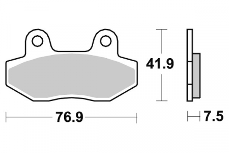 SBS JARRUPALAT HM SCOOTER 23-200HM