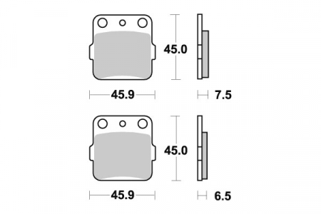 SBS JARRUPALAT RACING SINTERED 23-562RSI
