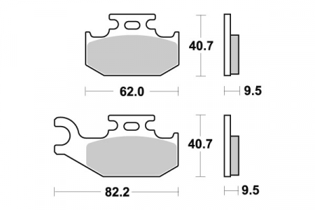 SBS JARRUPALAT RACING SINTERED 23-767RSI