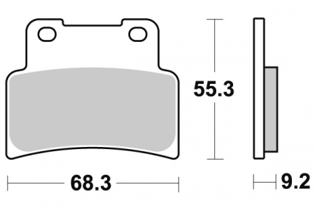 SBS JARRUPALAT DUAL CARBON 23-844DC