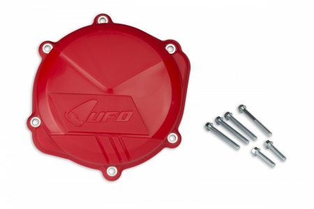 UFO CLUTCH COVER CRF250 18-  RED 650-2450