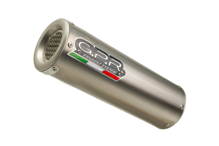 GPR HONDA CBR 600 F 2011/14 EC-APPROV. SLIP-ON EXHAUST M3 TITANIUM NATURAL 31G-H-207-M3-TN