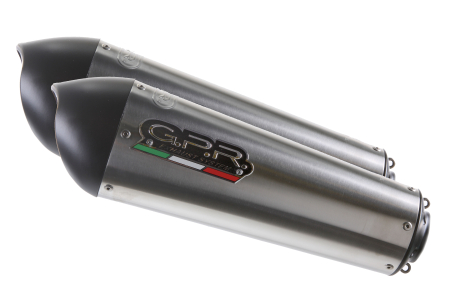 GPR KTM SUPERMOTO SMR 990 2008/12 PAIR OF EC-APPROV. BOLT-ON SILENCERS GPE ANN. 31G-KTM-48-GPAN-TO