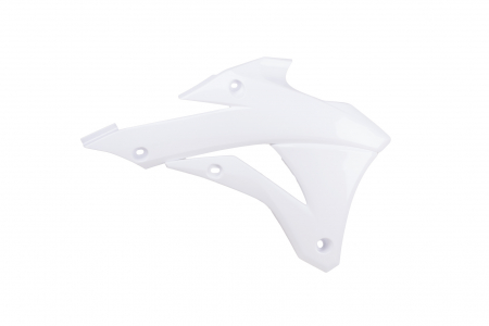 POLISPORT RADIATOR SCOOPS KAWASAKI KX85/100(14-->) WHITE (7) 176-8417300002