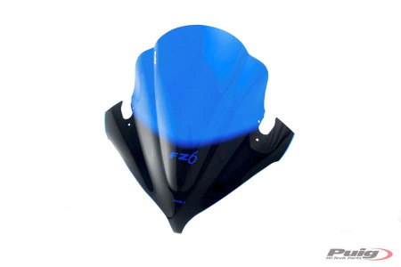 PUIG RACING SCREEN YAMAHA FZ6 FAZER 04-08 C/BLUE 33-1646A