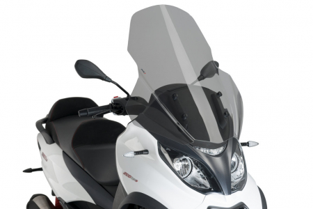 PUIG WINDSHIELD V-TECHLINE PIAGGIO MP3 350 18' C/SMOKE 33-1666H