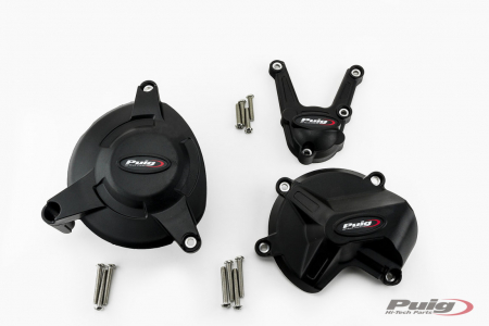 PUIG KIT 3 CAPS ENGINE COVER BMW S1000R/S1000RR/S1000XR 33-20137N