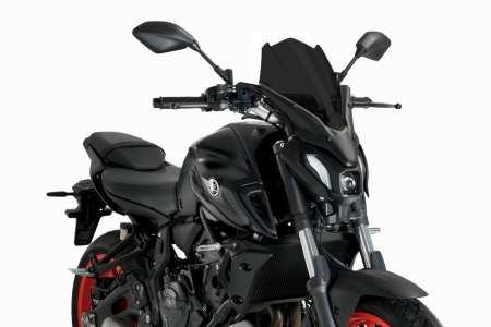 PUIG TOURING SCREEN YAMAHA MT07 21- C/DARK SM 33-20619F