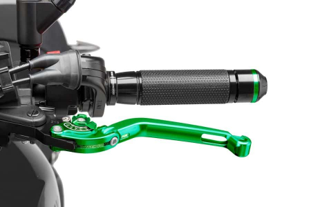 PUIG FOLDABLE CLUTCH LEVER 16'C/GREEN SELECTOR C/GREEN 33-260VV