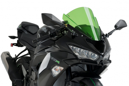 PUIG RACING SCREEN KAWASAKI ZX-6R 18' C/GREEN 33-3177V