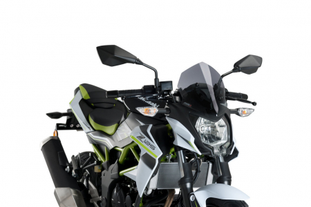 PUIG WIND. NEW GENERATION KAWASAKI Z125 19'C/DARK SMOKE 33-3494F