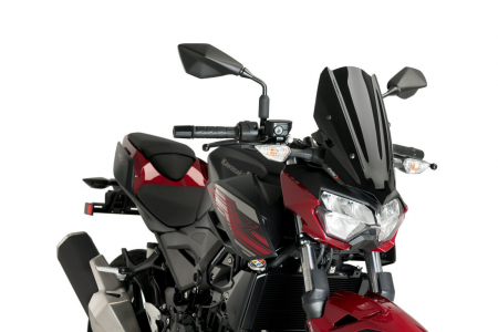 PUIG WIND. NEW GENERATION KAWASAKI Z400 19' C/BLACK 33-3548N