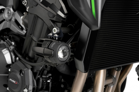 PUIG SUPPORTS AUXILIARY LIGHTS FOR Z900 C/BLACK 33-3549N