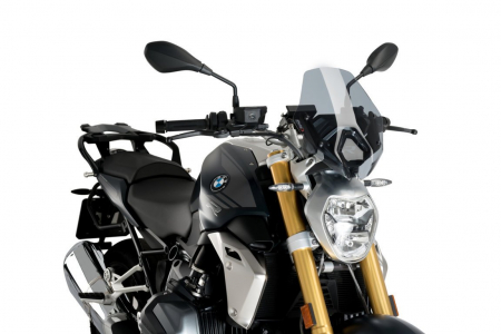 PUIG WINDSHIELD NEW GENERATION BMW R1250R 19'- C/SMOKE 33-3623H