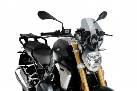 PUIG WINDSHIELD NG SPORT BMW R1250R 19'- + SUPPORTS C/S 33-3624H