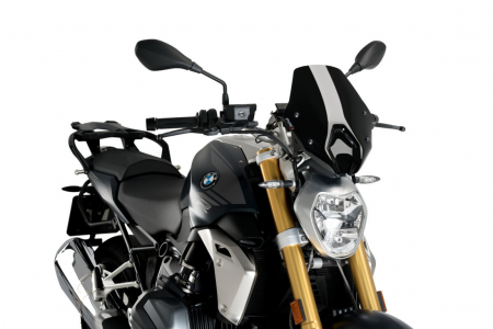 PUIG WINDSHIELD NG SPORT BMW R1250R 19'- + SUPPORTS C/B 33-3624N