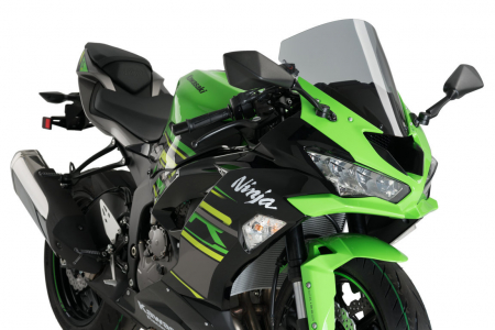 PUIG R-RACER SCREEN KAWASAKI ZX-6R 19' C/SMOKE 33-3629H