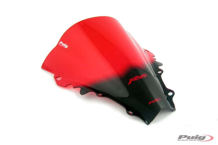 PUIG RACING SCREEN YAMAHA R6 06-07' C/RED 33-4059R