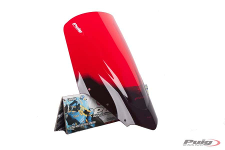 PUIG RACING SCREEN YAMAHA FAZER 06-16 C/RED 33-4061R