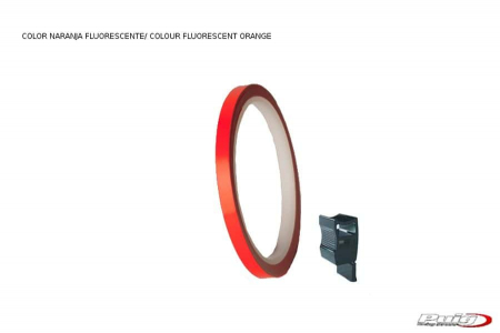 PUIG RIM STRIP 6 METERS+APLICATOR C/ORANGE FLUORESCENT 33-4542T