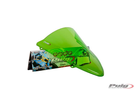 PUIG RACING SCREEN KAWASAKI NINJA 250R 08-12 C/GREEN 33-4626V