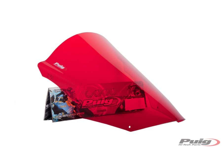 PUIG RACING SCREEN KAWASAKI ER6F 09-11 C/RED 33-4931R