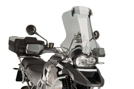 PUIG TOURING SHIELDS W/VISOR +20MM BMW R1200GS C/SMOKE 33-5916H