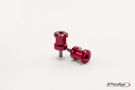 PUIG SPOOLS BY PAIR HI-TECH PARTS DIAM.6MM C/RED 33-5922R