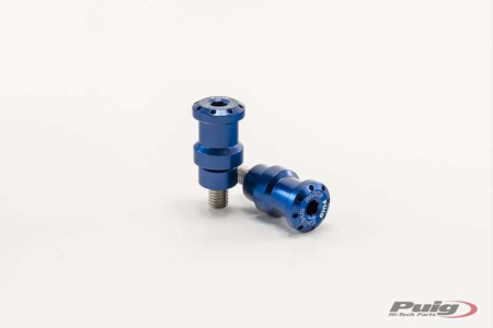 PUIG SPOOLS BY PAIR HI-TECH PARTS DIAM.8MM C/BLUE 33-5923A