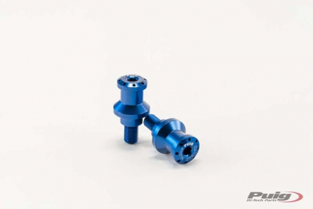PUIG SPOOLS BY PAIR HI-TECH PARTS DIAM.10MM C/BLUE 33-5924A