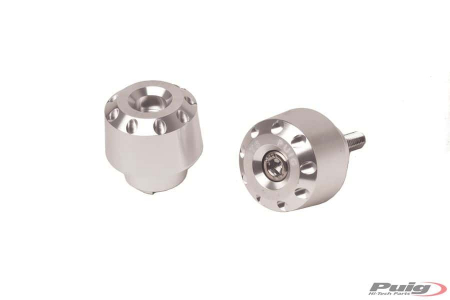 PUIG SHORT BAR ENDS ALUMINIUM KAWASAKI C/SILVER 33-6190P