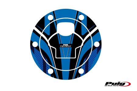 PUIG FUEL CAP COVER RADICAL BMW <06 C/BLUE 33-6298A
